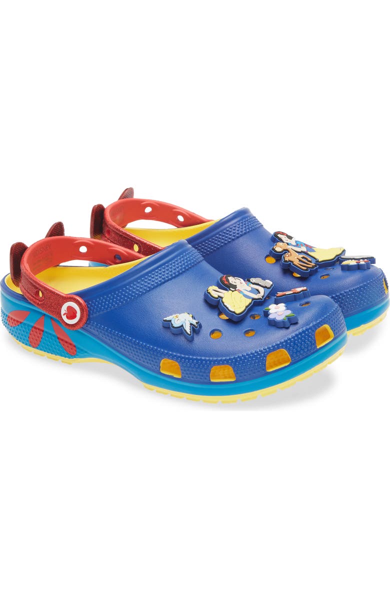 CROCS Snow White Clogs, Main, color,