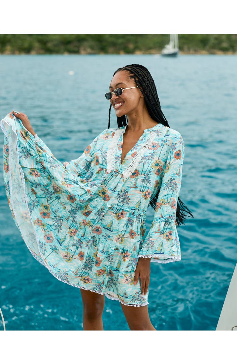 Kenny Flowers The BVIs - Tunic Dress, Alternate, color, Light Blue