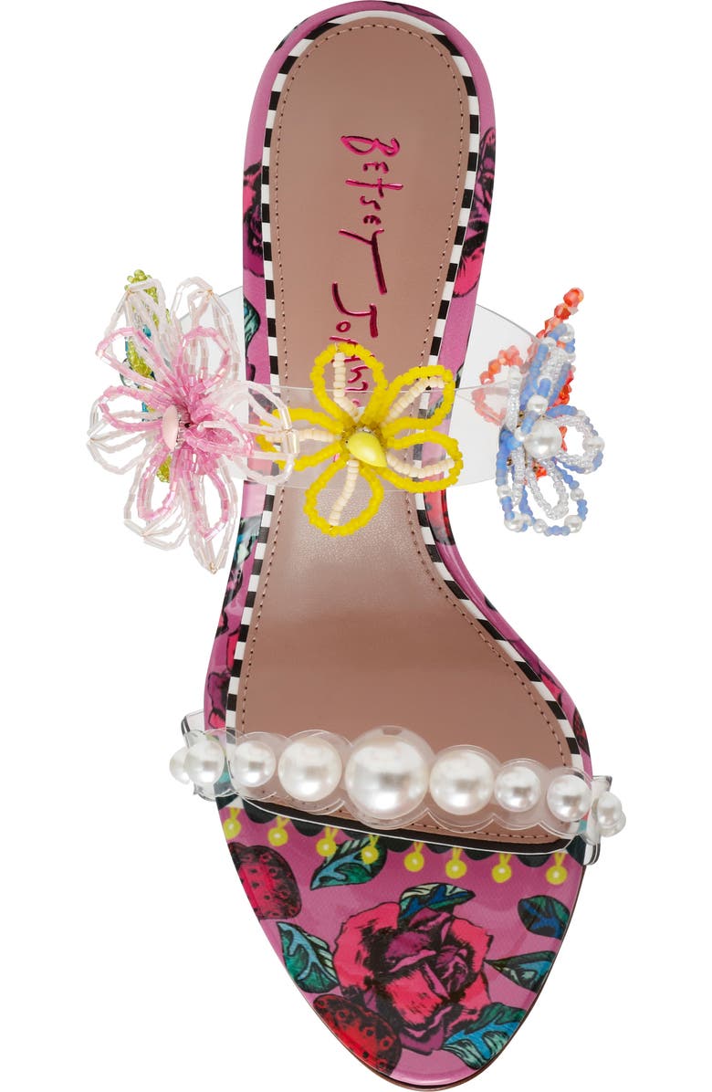 Betsey Johnson Goldiee Slide Sandal, Alternate, color,