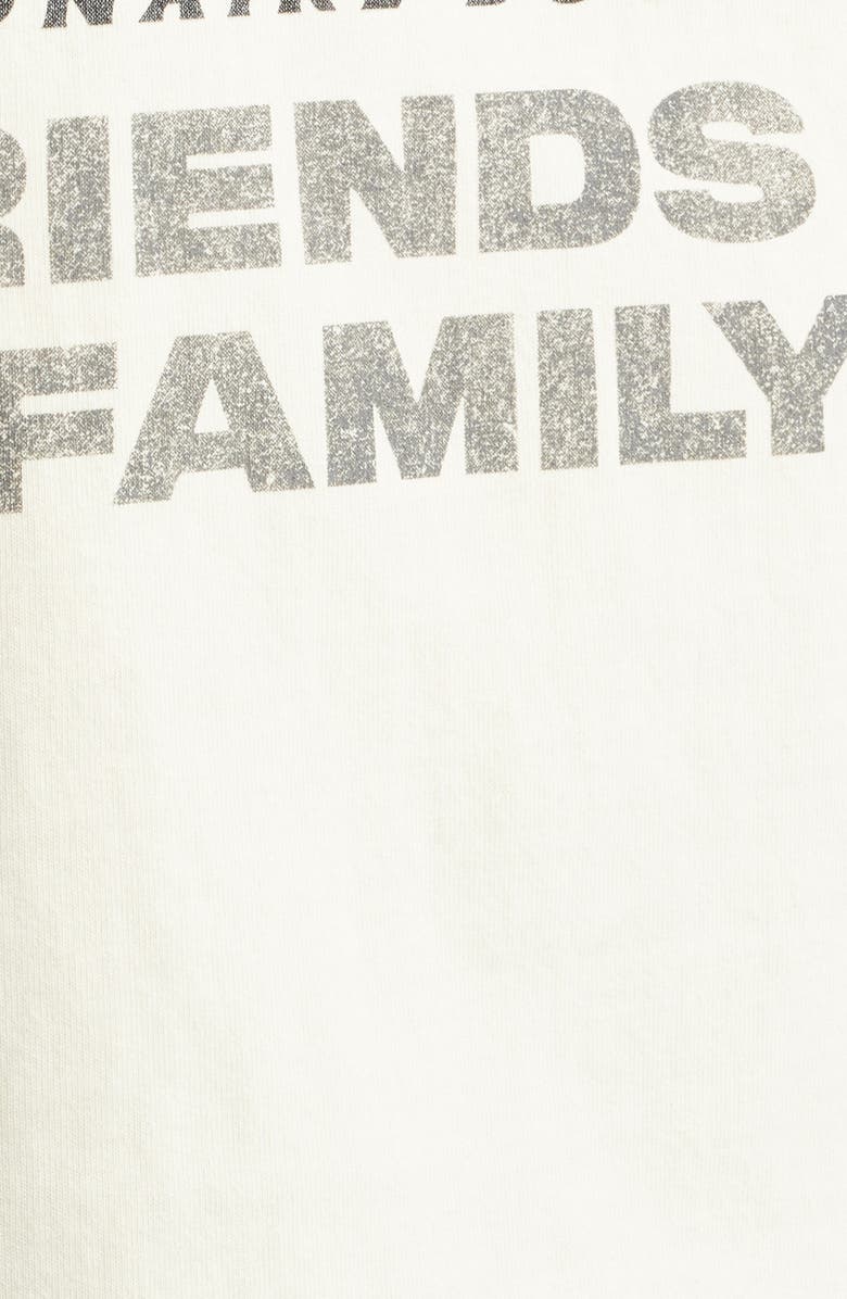 Billionaire Boys Club Friends & Family Cotton Graphic T-Shirt, Alternate, color, Winter White