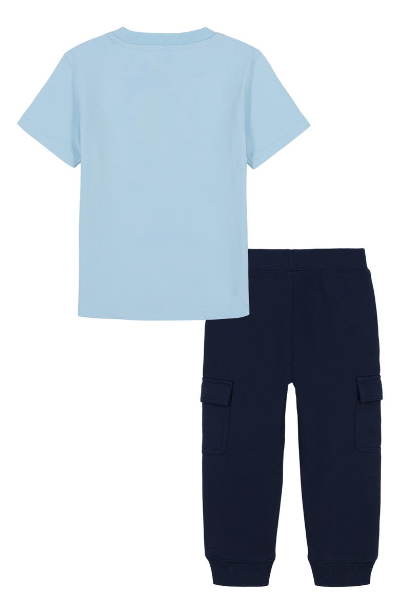 Tommy Hilfiger Kids' Logo Graphic T-Shirt & Fleece Cargo Joggers Set, Alternate, color,