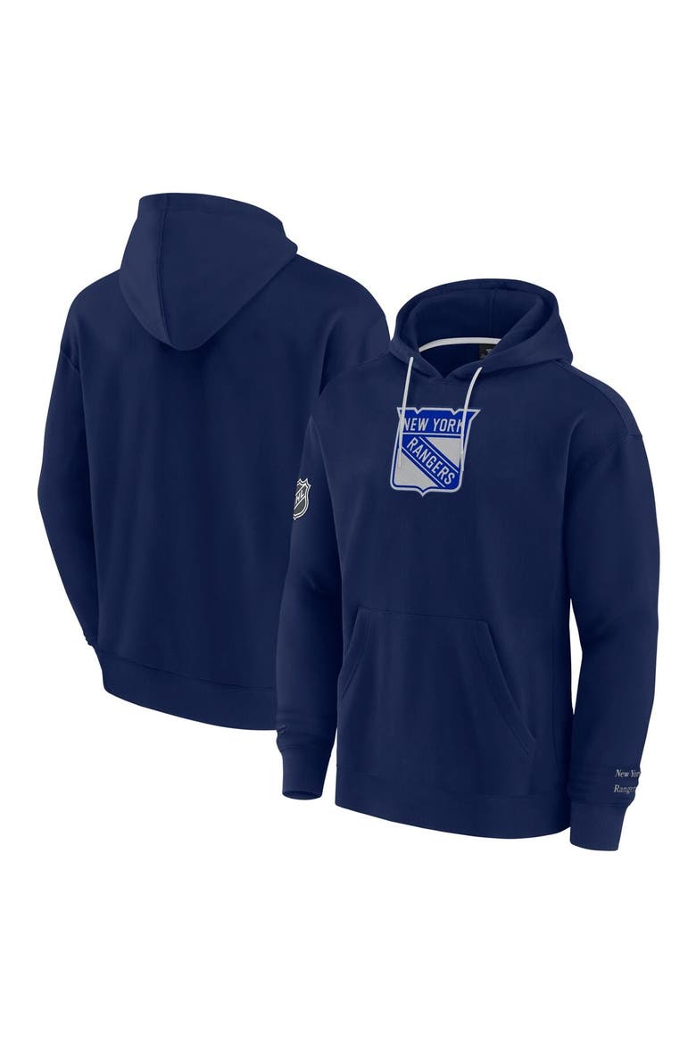 Men's Fanatics Blue New York Rangers Elements Pace Pullover Hoodie, Main, color, Blue