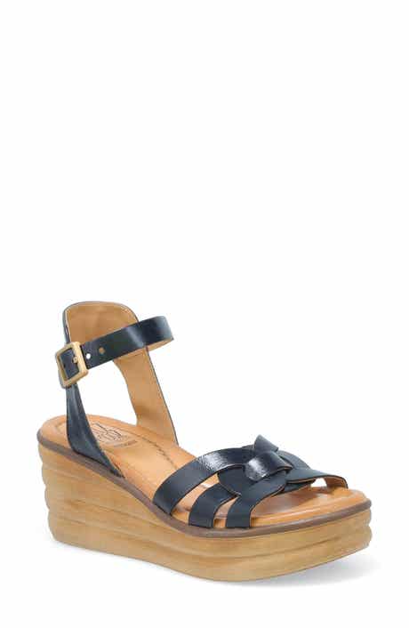 Miz Mooz Ozzie Platform Wedge Sandal