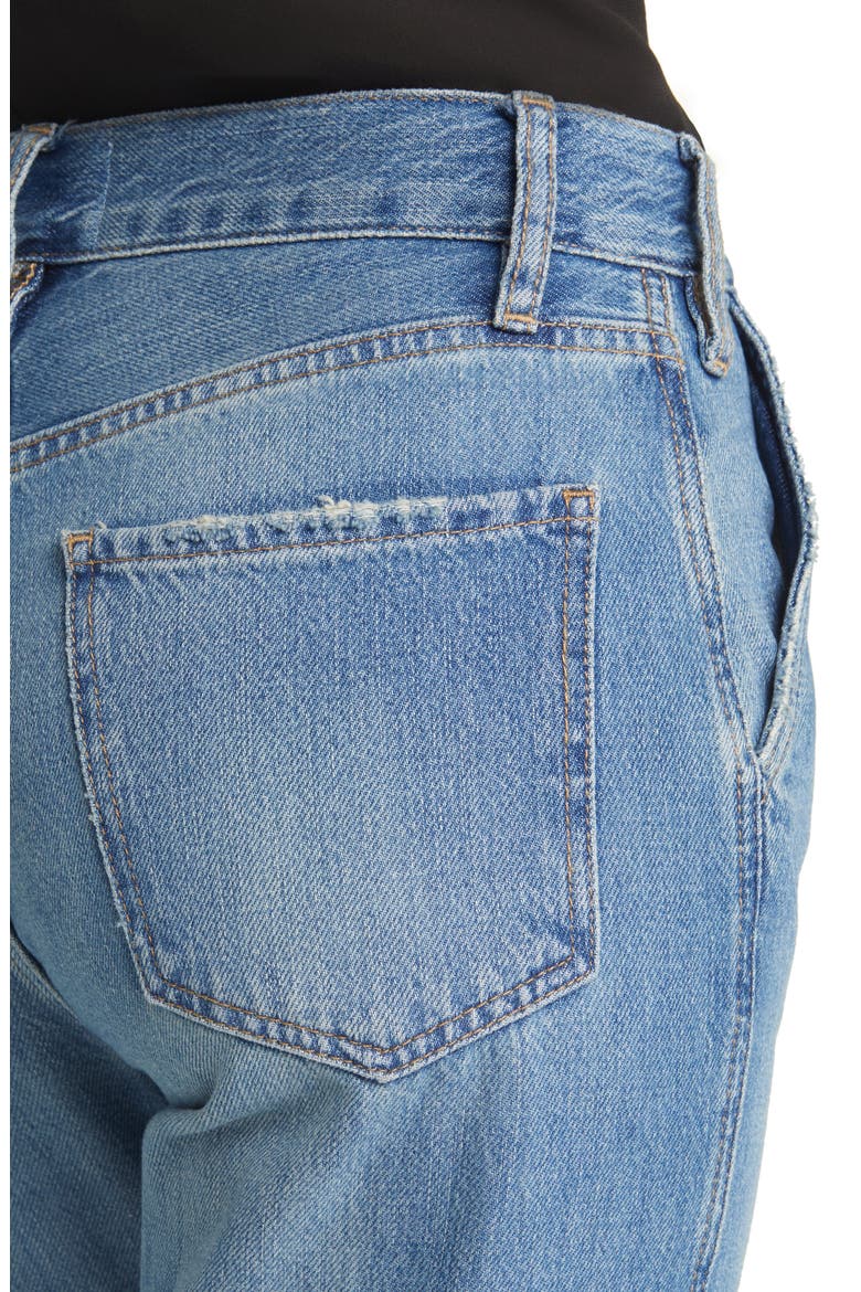 Le Jane Nonstretch High Waist Wide Leg Jeans, Alternate, color, LIFTOFF