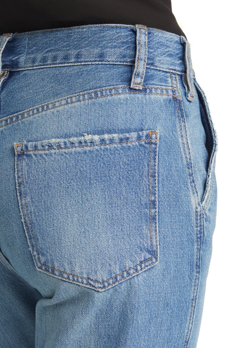 FRAME Le Jane Nonstretch High Waist Wide Leg Jeans, Alternate, color, 