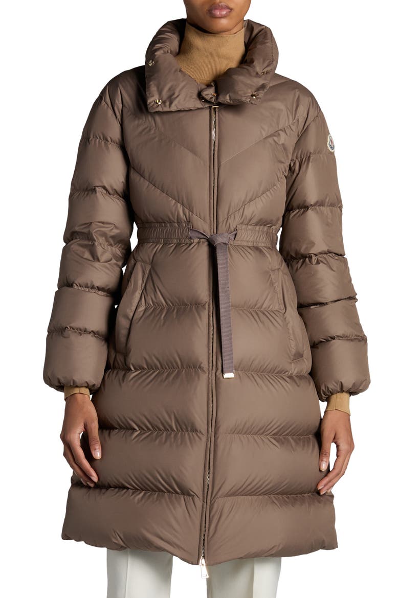 Moncler Brou Long Down Coat (Women) | Nordstrom