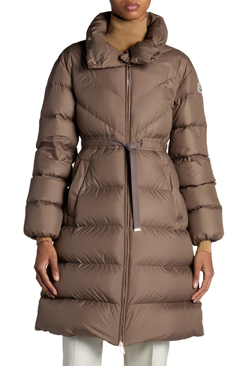 希少 美品 MONCLER Brou Long Down Jacket J20931C0002854AQE999_4