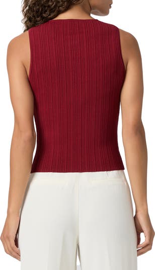 Leira Button Front Sweater Tank