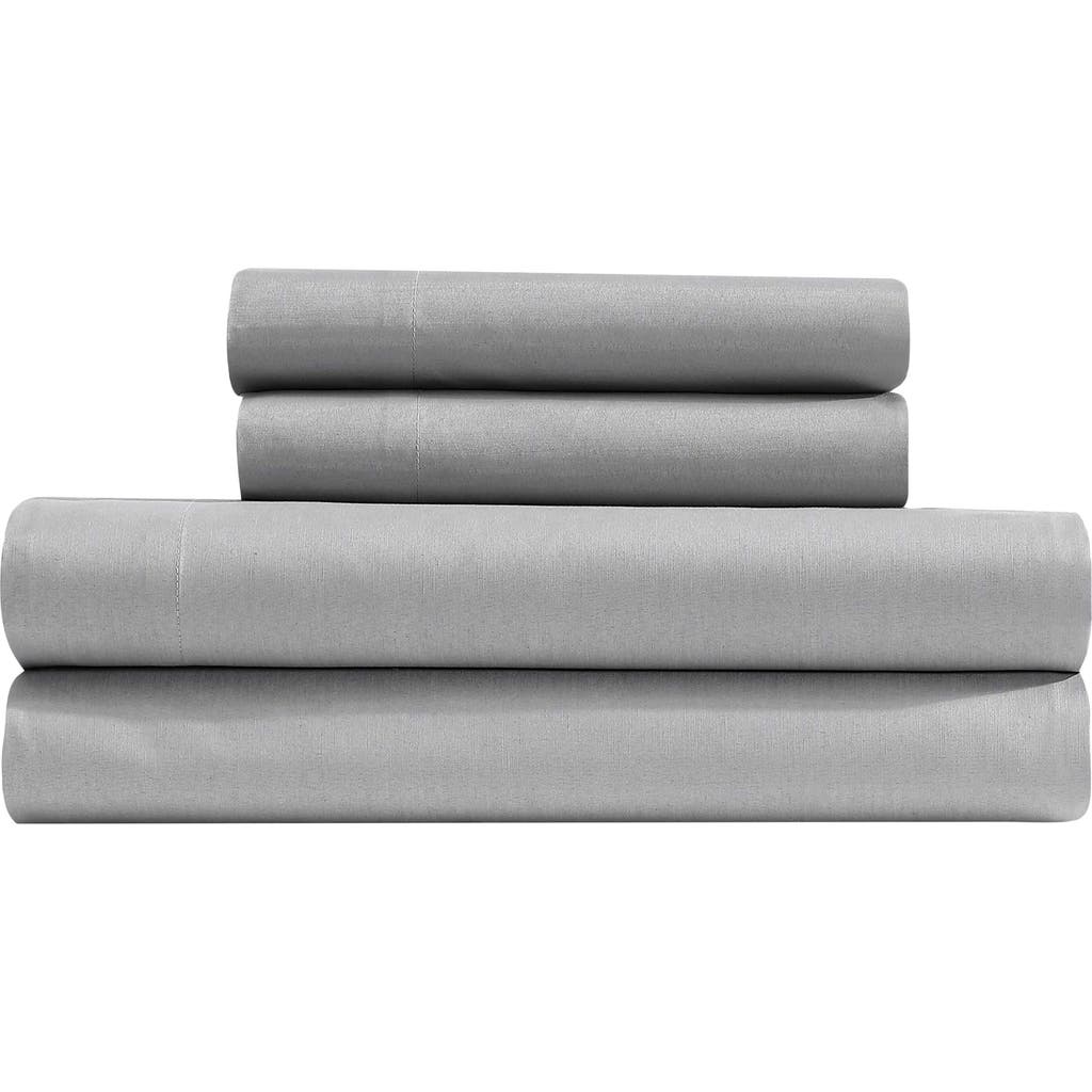 Calvin Klein Modern Sheet Set In Light/medium Grey