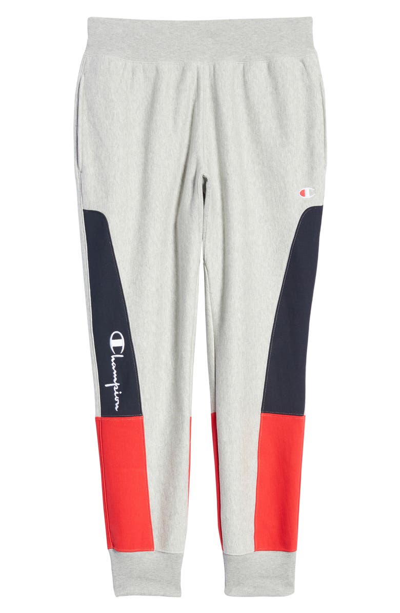 Champion Colorblock Sweatpants, Alternate, color,