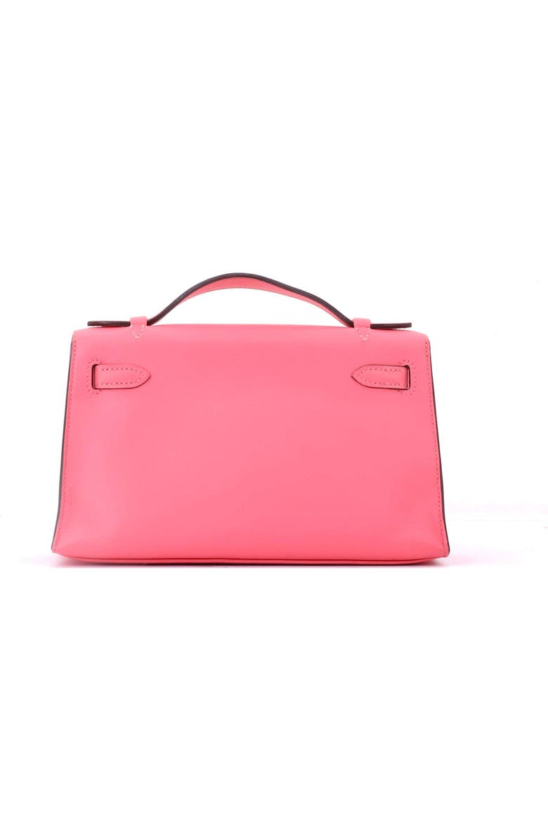 Pre-Owned Hermes Kelly Pochette Swift, Alternate, color, Rose Azalee