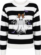 Zunie Kids' Sequin Ghost Sweater