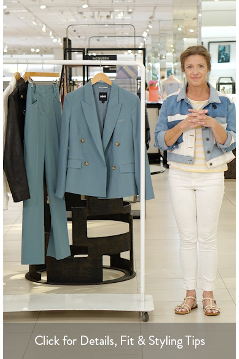 Jaleto Double Breasted Wool Blazer video