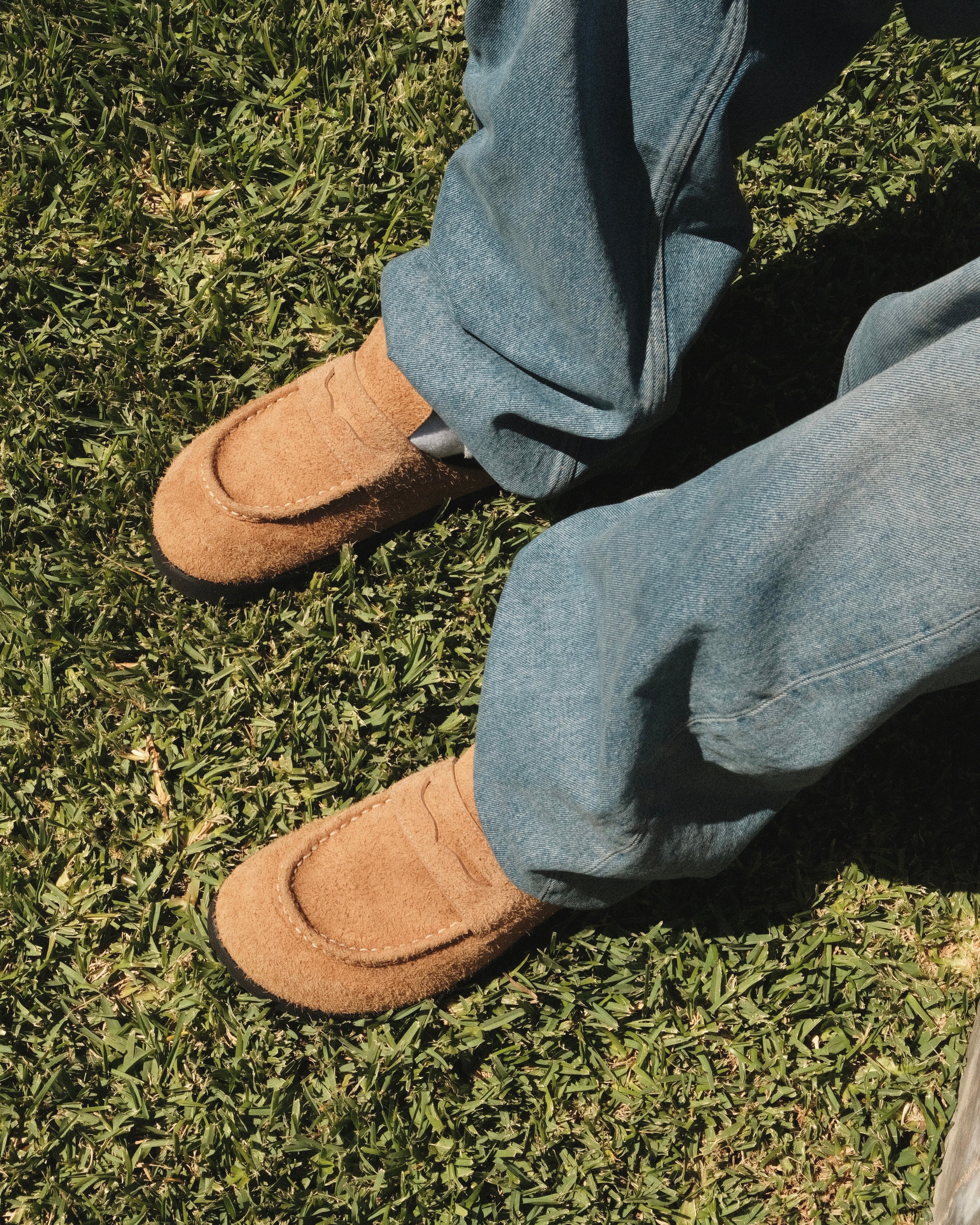 Naked Wolfe Cord Suede Slipper, Alternate, color, Tan