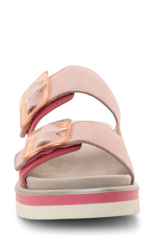 Ara Marbella Slide Sandal In Doll Pink/piggy Pink