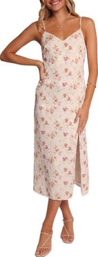 Petal & Pup Elysian Floral Print Midi Dress