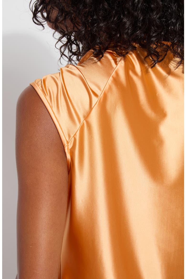 Selene Shoulder Twist Top, Alternate, color, SOLAR RAY