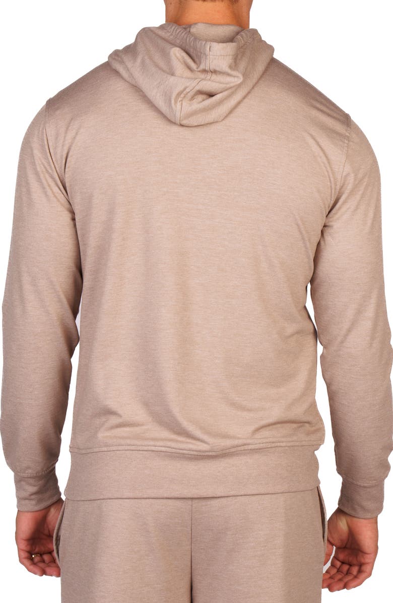 TailorByrd French Terry Hoodie, Alternate, color, Oatmeal