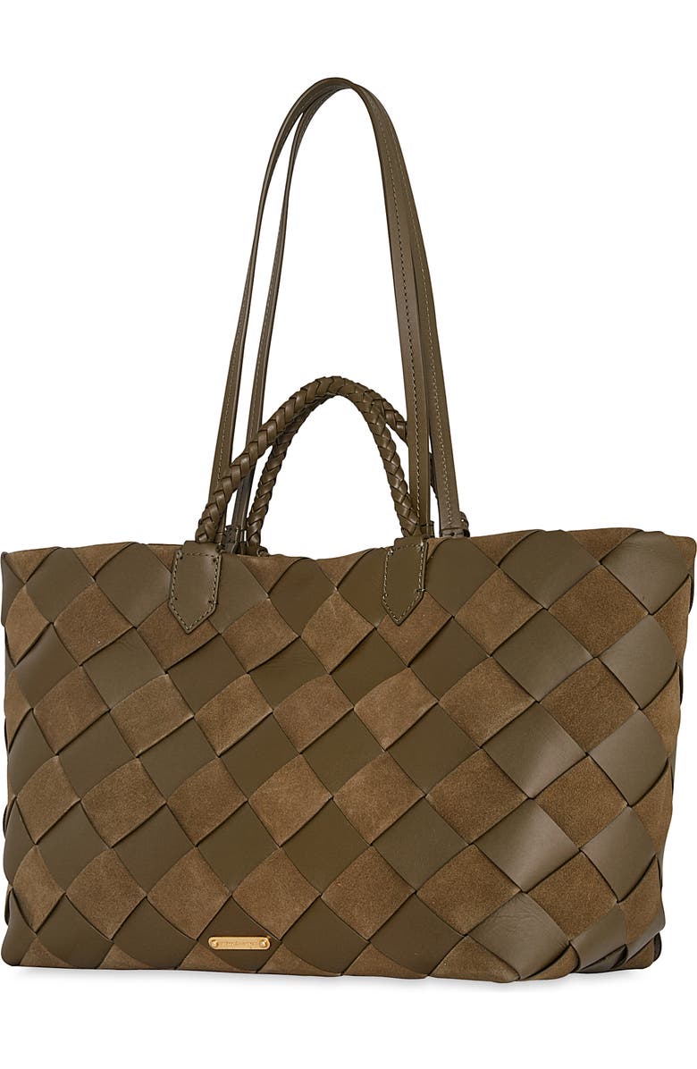 Rebecca Minkoff Frankie Woven Leather Tote, Alternate, color,