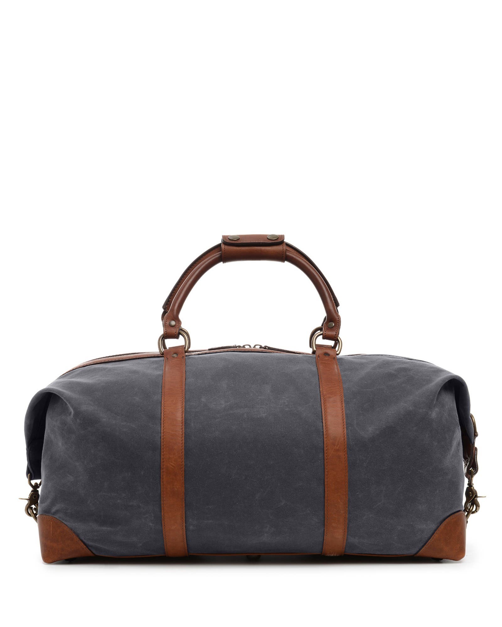 Twain 22" Waxed Canvas Weekender, Alternate, color, Grey