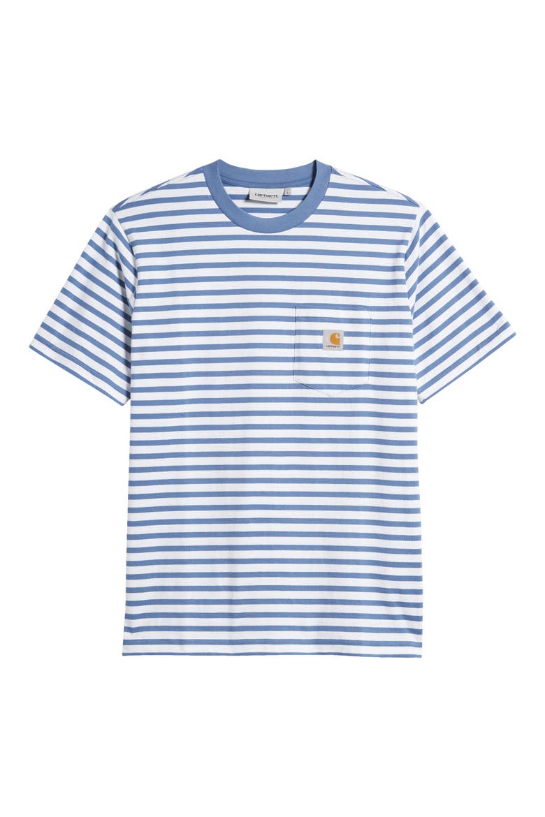 Seidler Stripe Logo Pocket T-Shirt, Alternate, color, SEIDLER STRIPE SORR