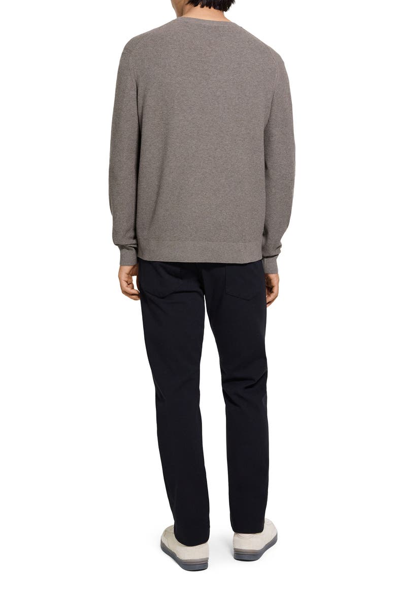 Riland Crewneck Sweater, Alternate, color, MOREL MELANGE