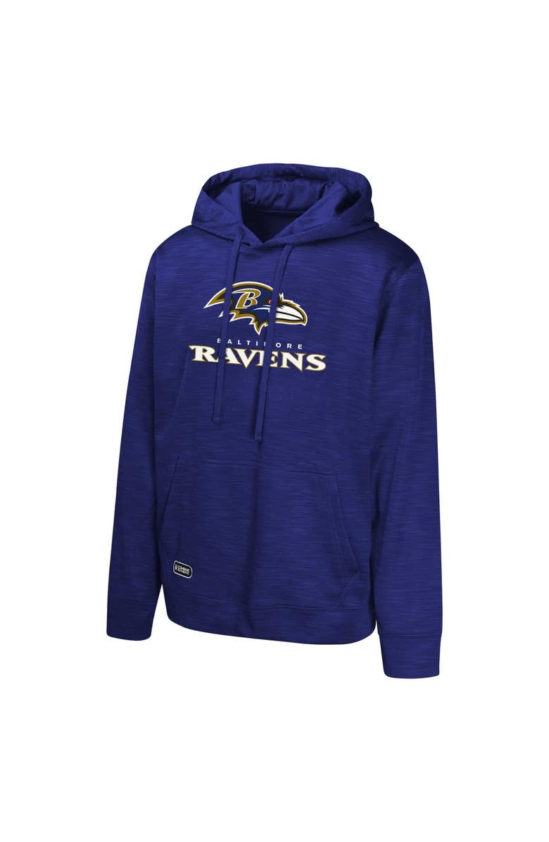 Outerstuff Men's Purple Baltimore Ravens Streak Fleece Pullover Hoodie, Alternate, color, Purple