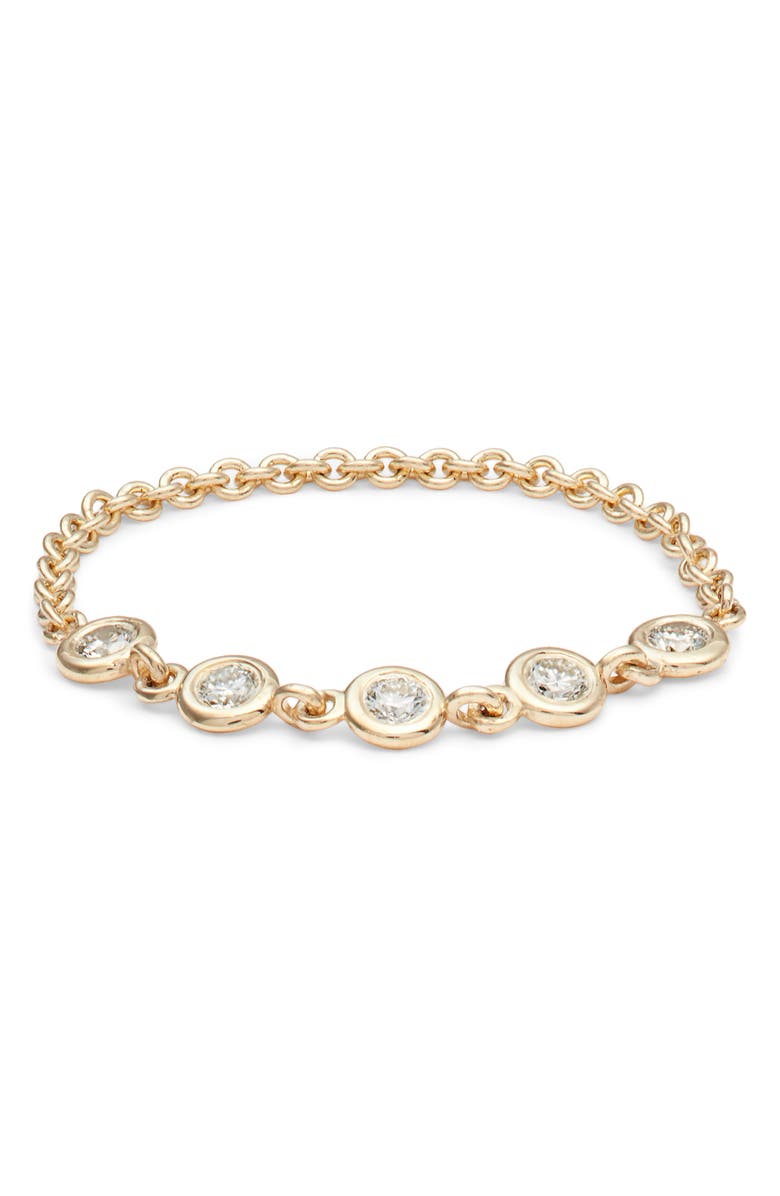 Zoë Chicco Bezel Diamond Ring, Main, color, 