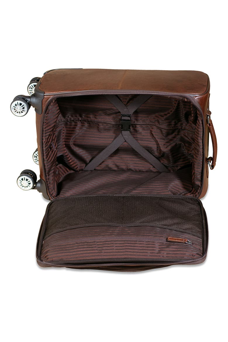 Voyager 22" Wheeled Carry-on Bag, Alternate, color, Brown