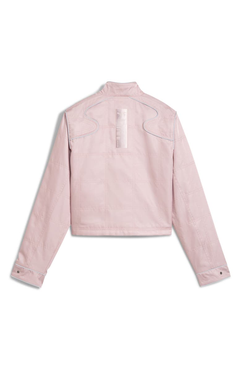 PUMA Ferrari Premium Racing Jacket, Alternate, color, Mauve Mist