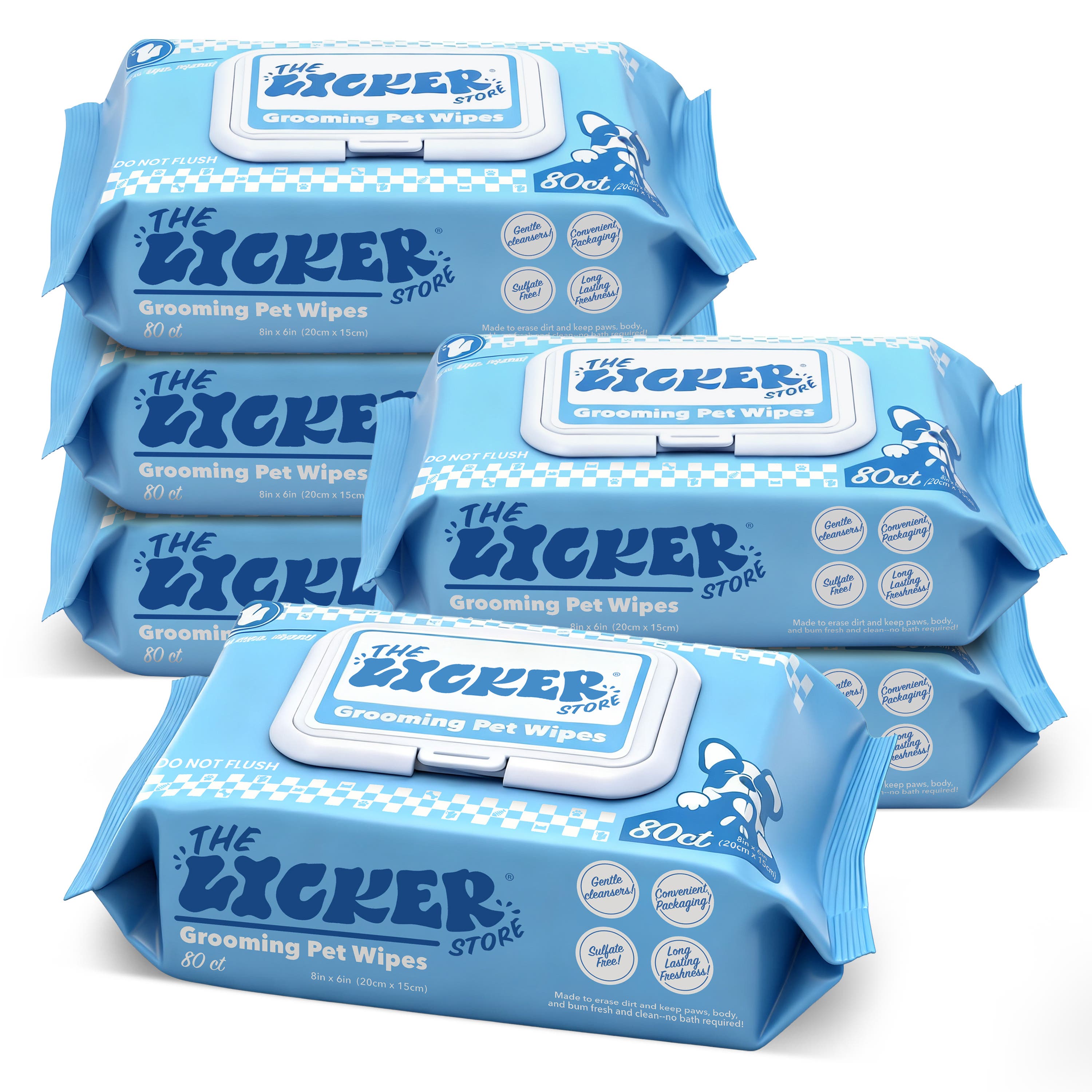 selected White - 6Pack (80ct)