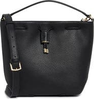 Furla Atena Leather Bucket Bag