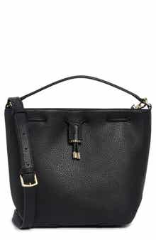 Furla Atena Leather Bucket Bag