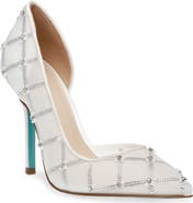 Betsey Johnson Cruze Half D'Orsay Pointed Toe Pump