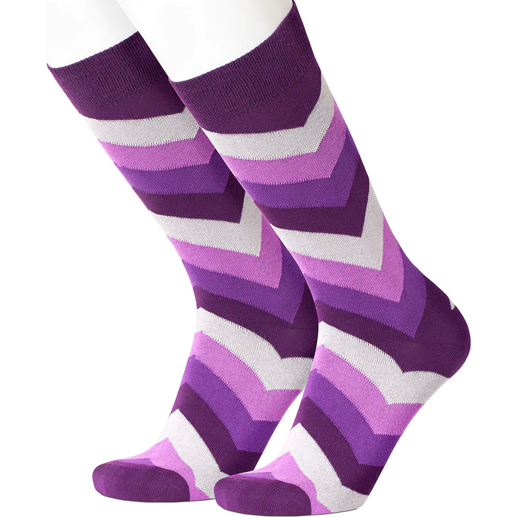 Beau Ties Of Vermont Socks In Purple