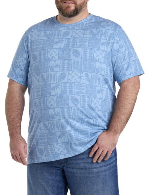 Tree And Leaf Print T-Shirt