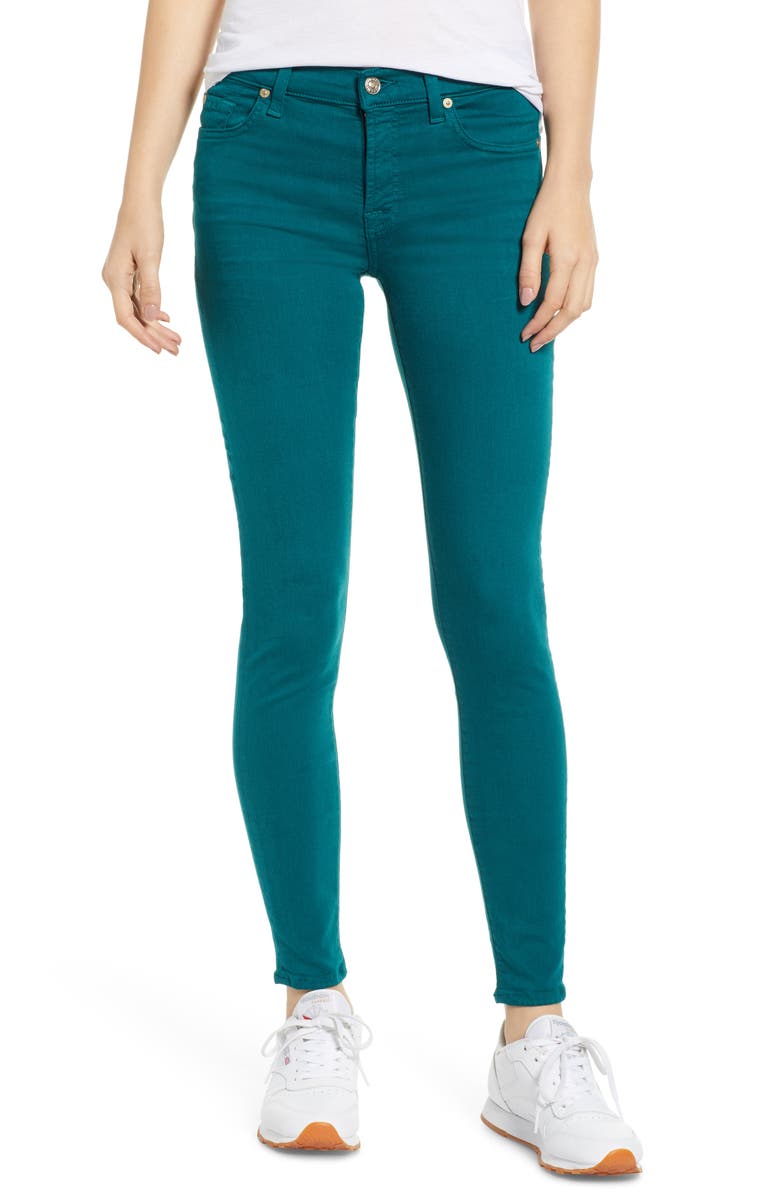7 For All Mankind <sup>®</sup> The Ankle Skinny Jeans, Main, color,