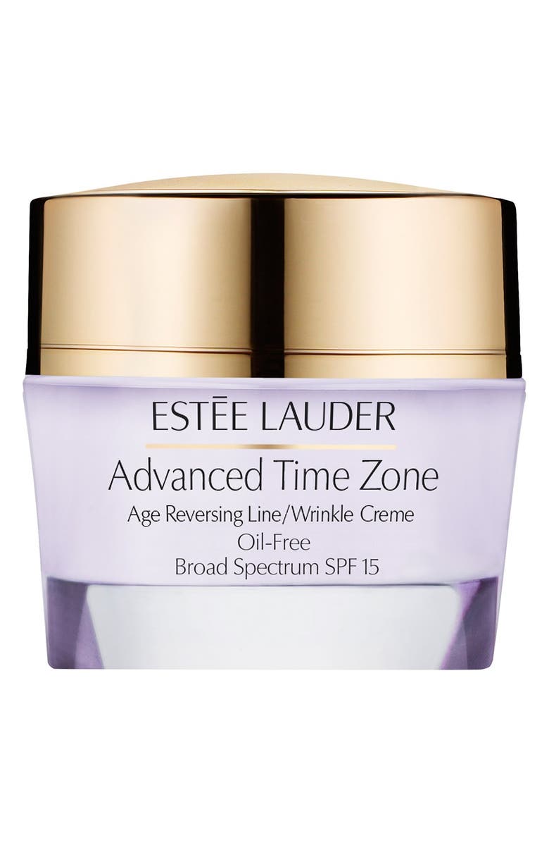 Estée Lauder Advanced Time Zone Age Reversing Line/Wrinkle Creme Oil-Free Broad Spectrum SPF 15, Main, color, 