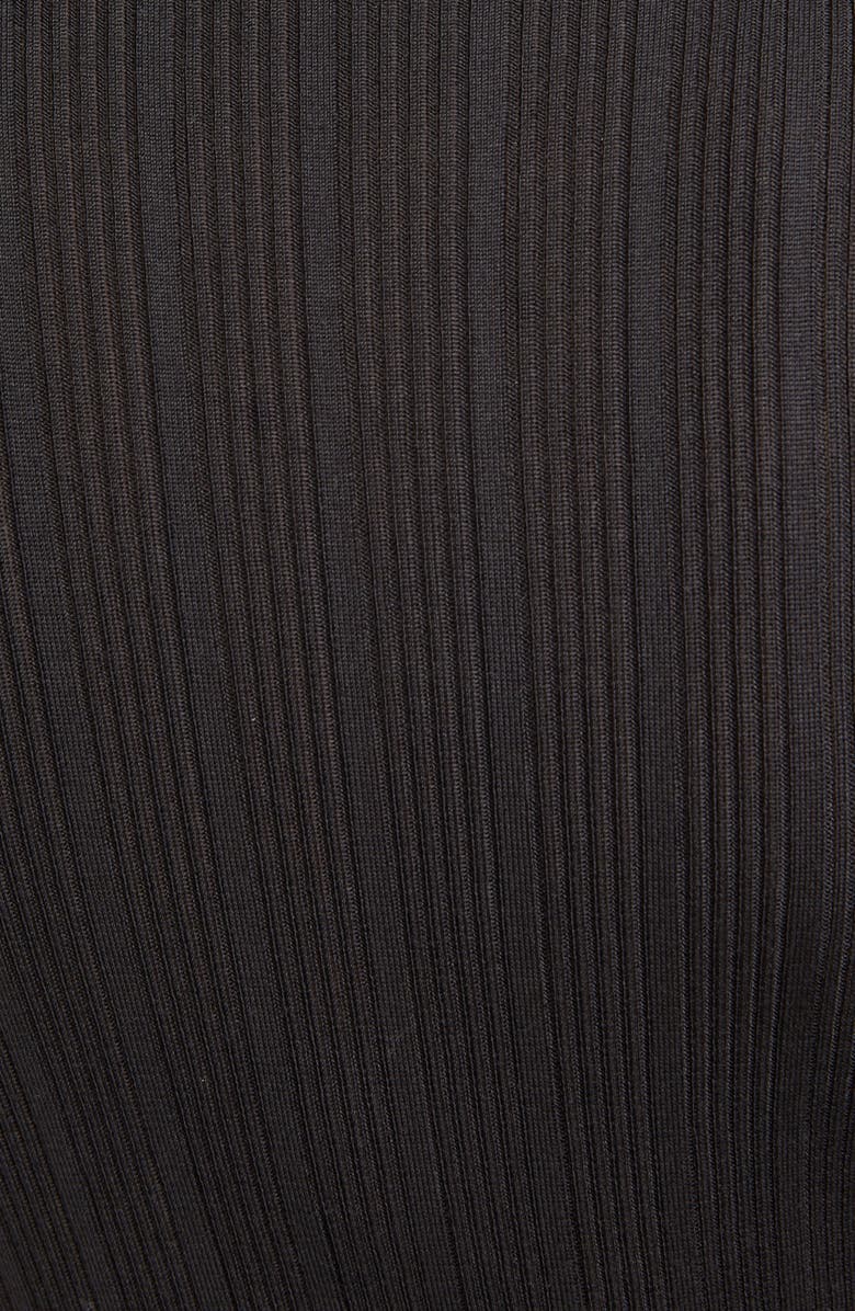 Yves Saint Laurent Silk Rib Turtleneck Sweater, Alternate, color, 