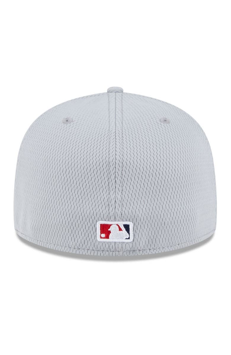 New Era Men's New Era Gray Los Angeles Angels 2025 MLB Clubhouse 59FIFTY Fitted Hat, Alternate, color, Gray