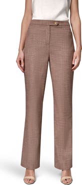 Donna Karan New York High Waist Straight Leg Pants