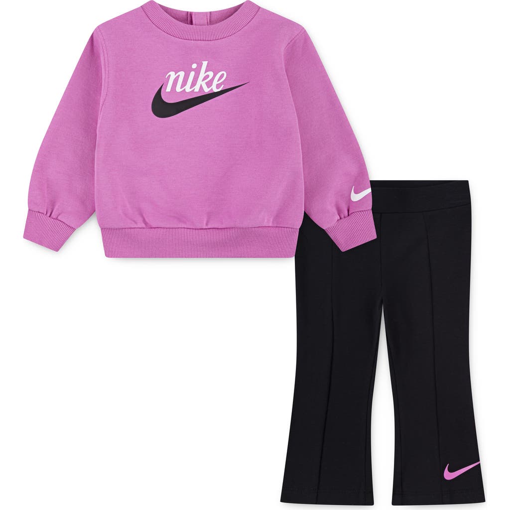 Nike Impressions Sweatshirt & Leggings Set In Pink