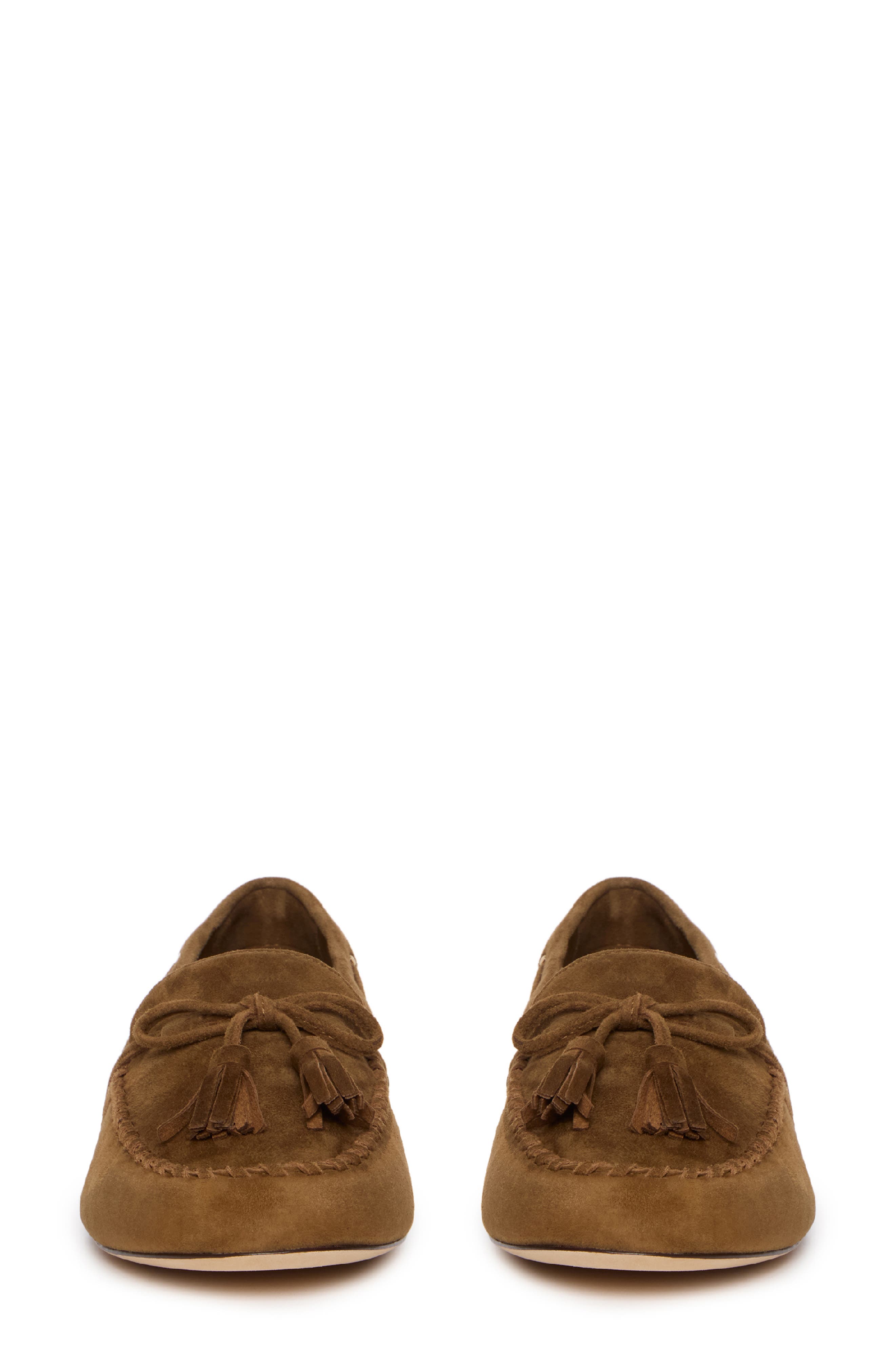 Ezra Tassel Loafer, Alternate, color, CHESTNUT