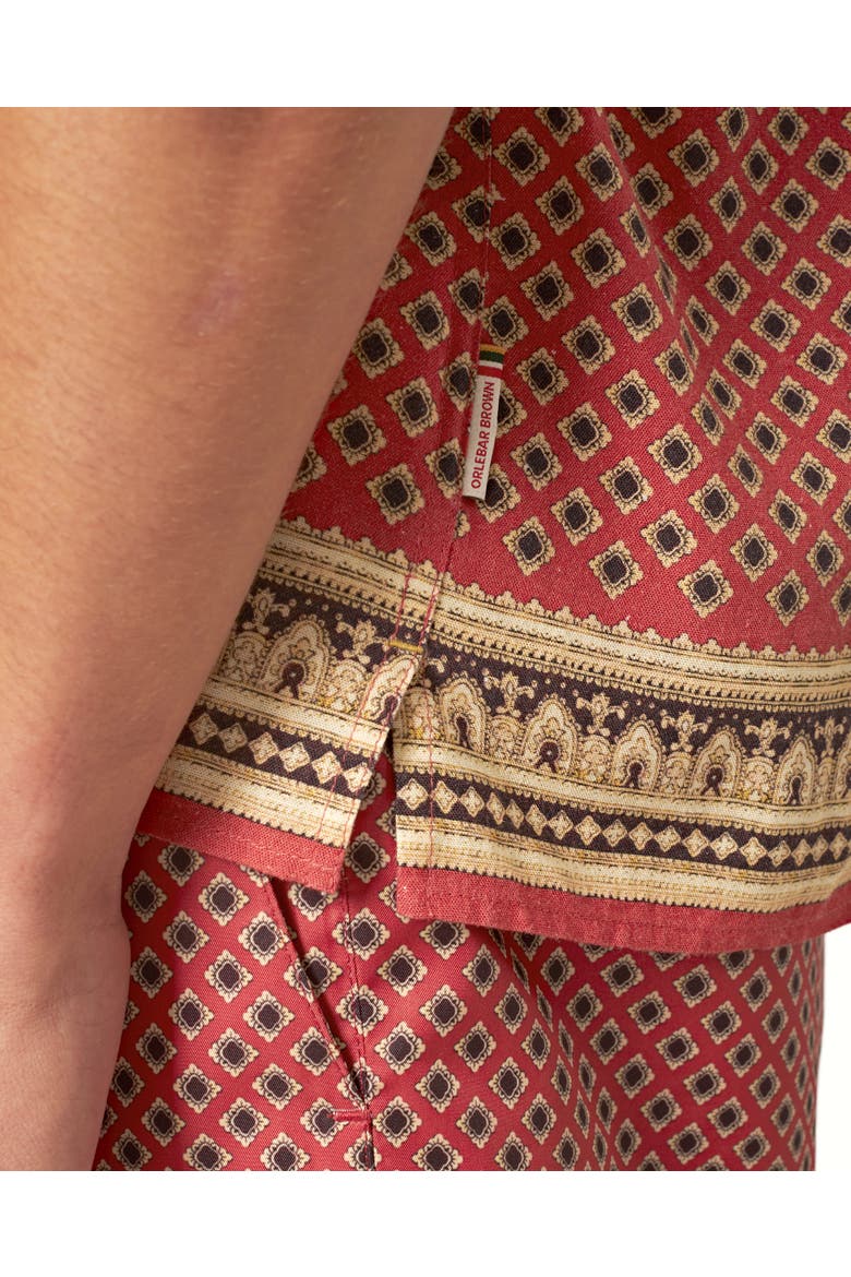 Maitan Relaxed-Fit Shirt, Alternate, color, Summer Red