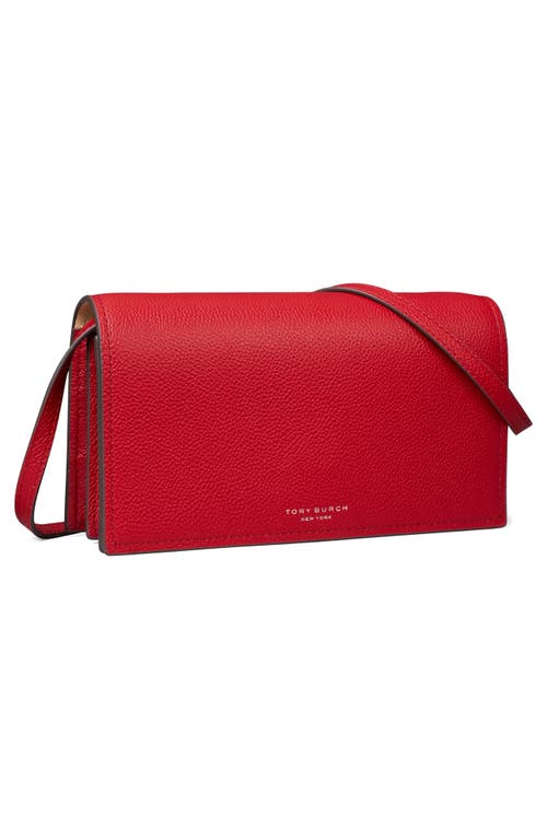 Tory Burch Romy Wallet Crossbody Bag In Red