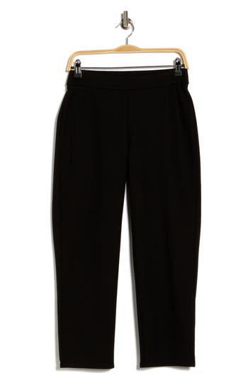 Eileen Fisher Straight Leg Pants In Black