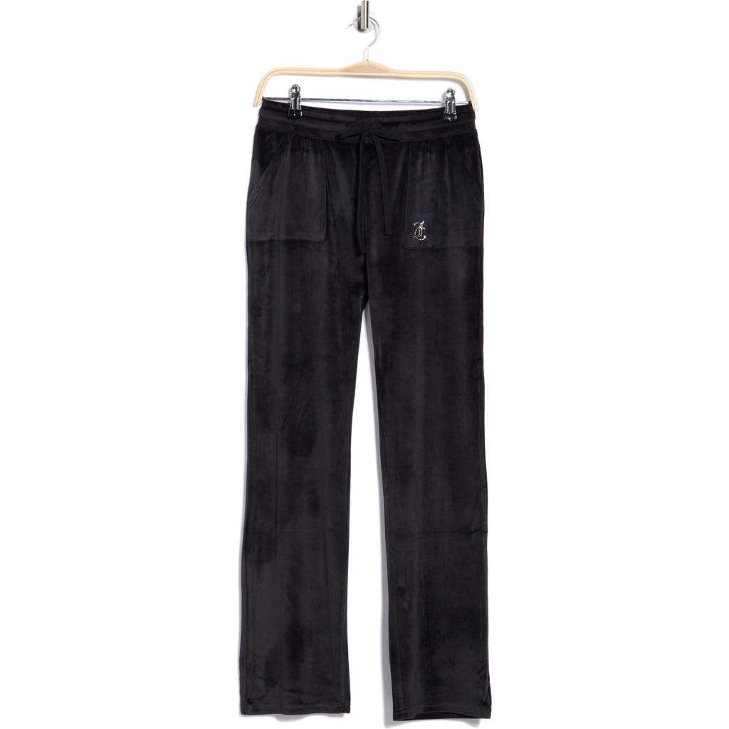 Juicy Couture Jogginghose Aus Velours In Black