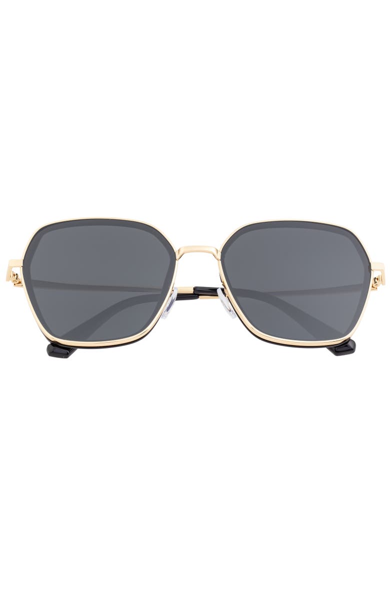 BERTHA Emilia Polarized Sunglasses, Alternate, color, Gold/Black