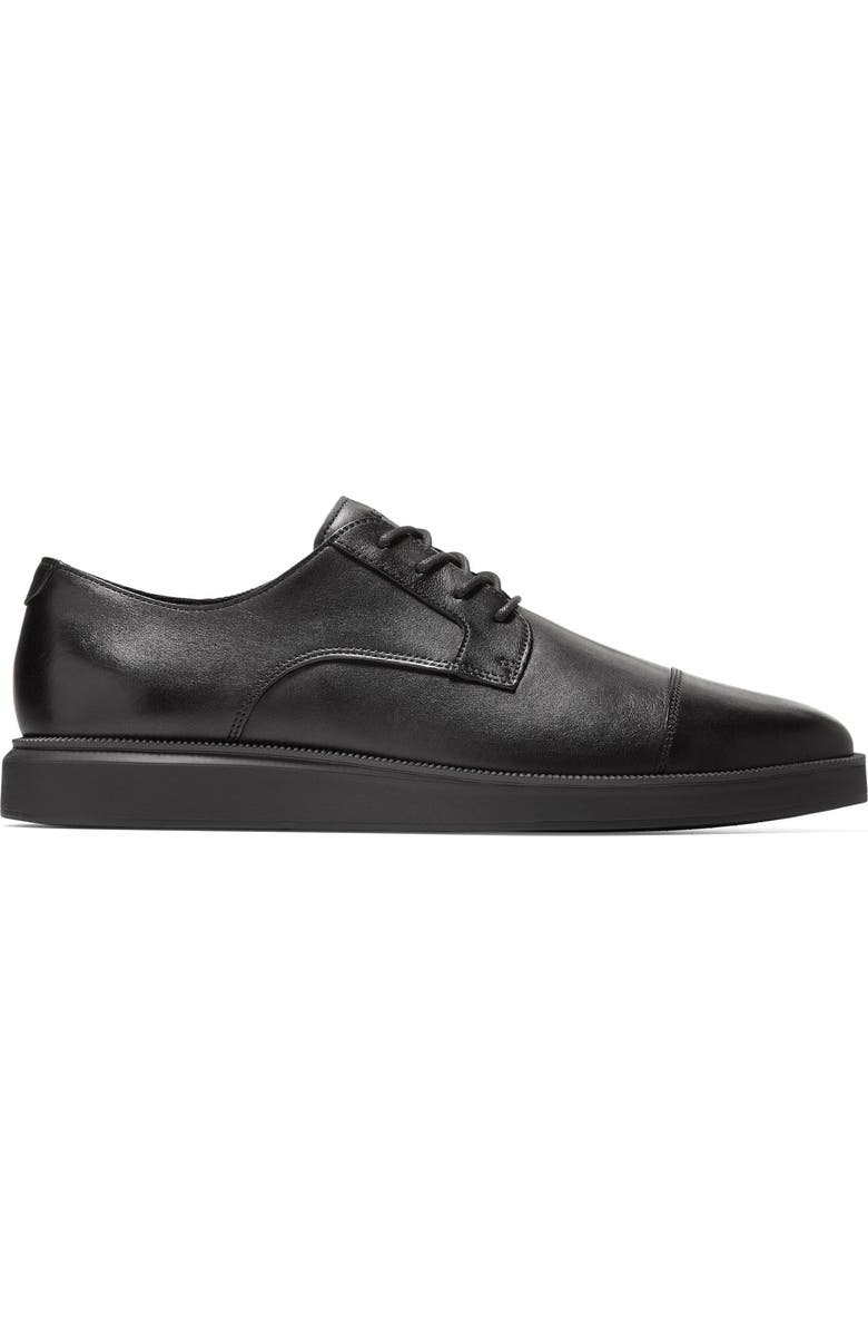 Cole Haan Davidson Grand Cap Toe Oxford Sneaker, Alternate, color, Black / Black