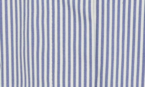 Sandra Darren Midi Shirtdress In Blue